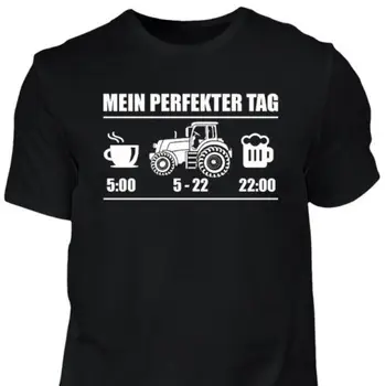 Mein Perfekter Frāzi - Traktor T-Krekls | Landwirt Bauer Trecker Agrar Landwirtin2018 Vīriešu Modes Īsām Piedurknēm Camisetas Slim